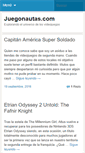 Mobile Screenshot of juegonautas.com